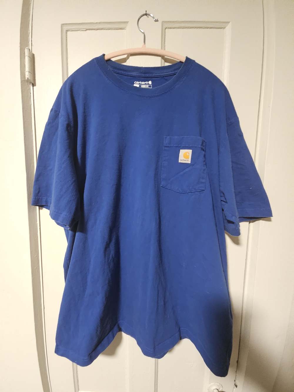 Carhartt Pocket Tee | Blue | Loose Fit XL